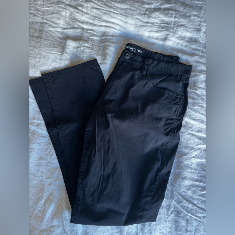 Kenneth Cole Men’s Black Pant